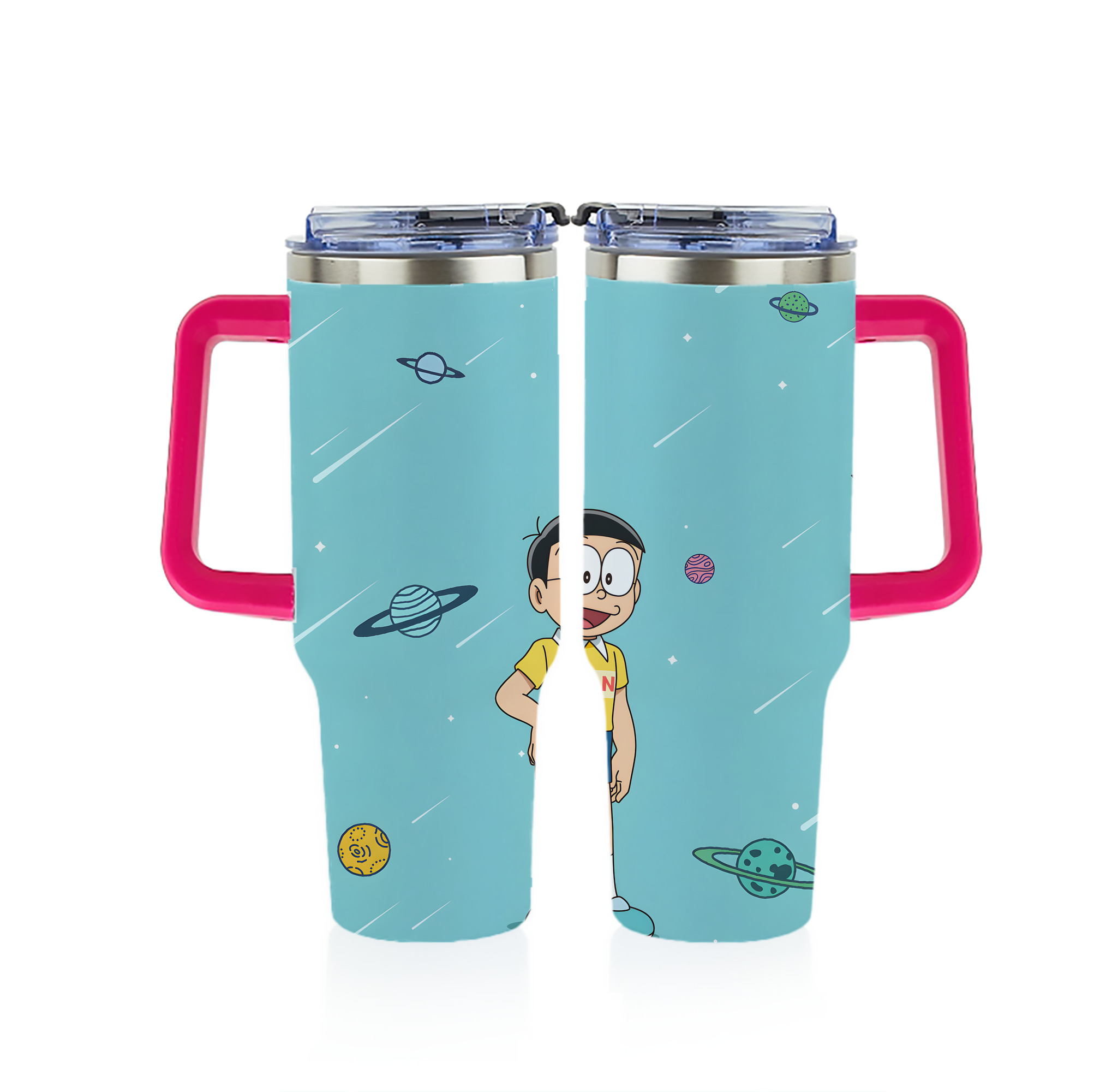 （画像用） ドラえもん Doraemon 1200ｍLフルプリント車用タンブラー